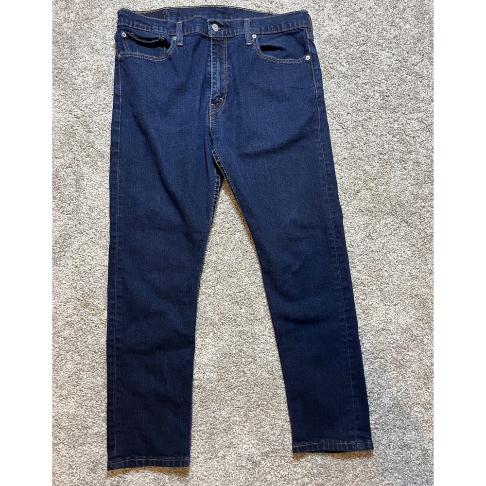 Levis 512 Slim Taper Jeans Mens 38x30 Dark Wash Indigo Denim 28833-0280